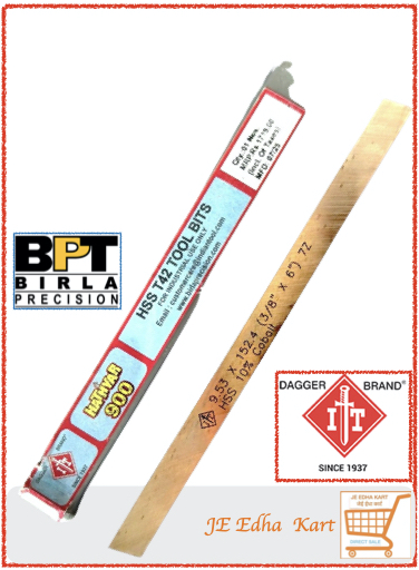 HSS Tool Bits Blanks ,3/8*6" | 10*10*152.4MM | 10% Cobalt | Hathyar 900 | IT